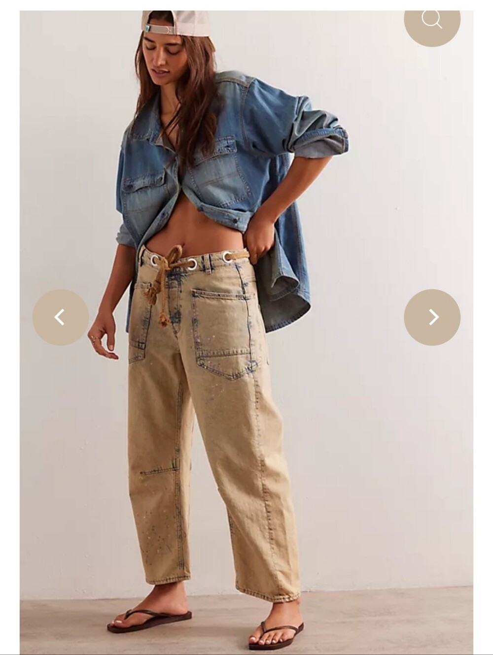 NWOT We The Free Moxie Barrel Jeans SOLD OUT COLOR